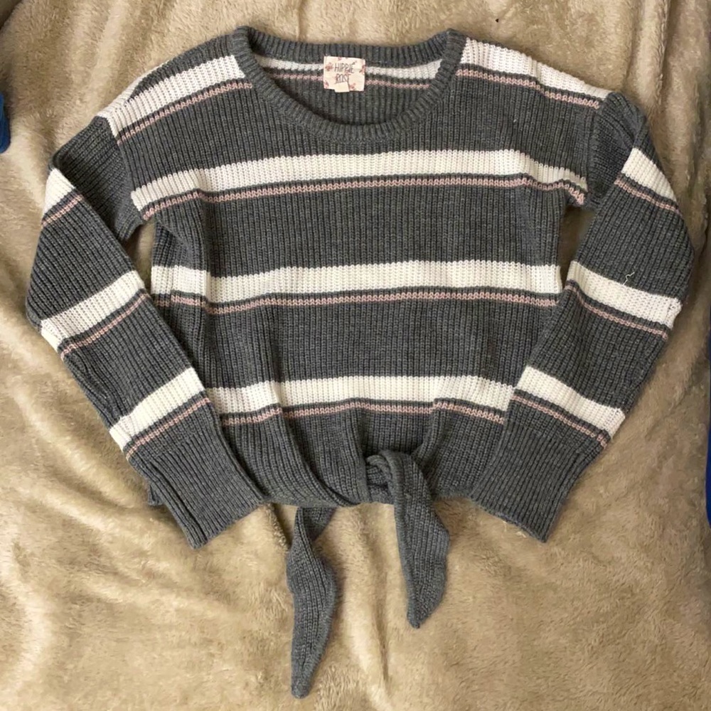 Crop sweater